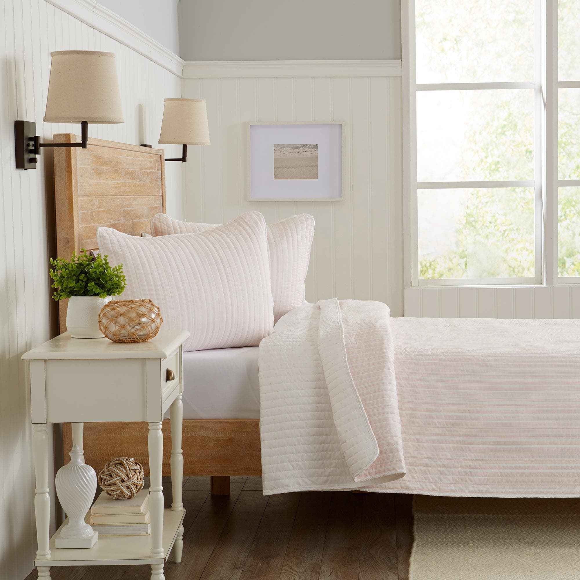 3-Piece Stripe Quilt - Marcie Collection