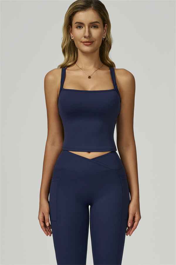 The Flourish Crop Tank Leggings 2-Piece Set
