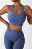 The Seraphine Halter Crop Top