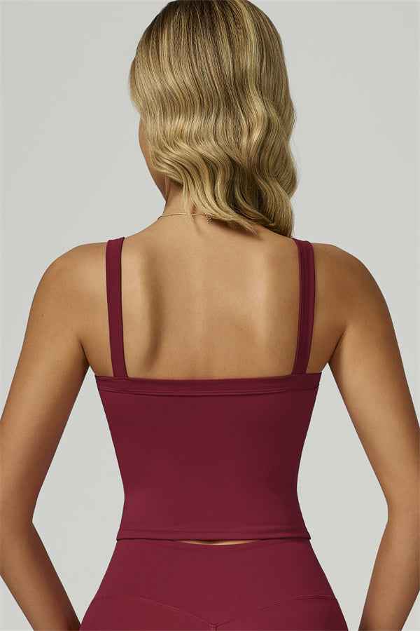 The Flourish Crop Tank Flared Leggings 2-Piece Set