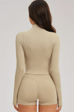 The Sizzle Zip Jacket Shorts 2-Piece Set