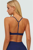 The Lushness Y-Back Sports Bra Shorts 2-Piece Set