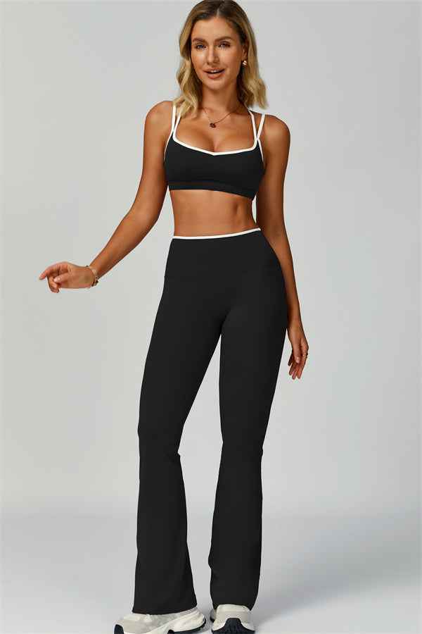 The Quest Sports Bra Flared Leggings 2-Piece Set