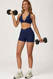 The Glacier Sports Bra Shorts 2-Piece Set