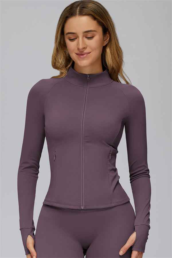 The FlexCore Pure Zip Jacket Flared Leggings 2-Piece Set