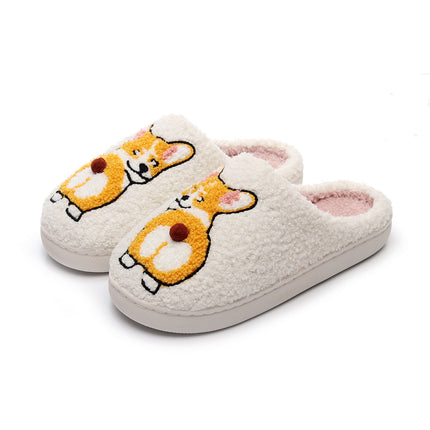Fashion Personality Pet Dog Corgi Cotton Slippers