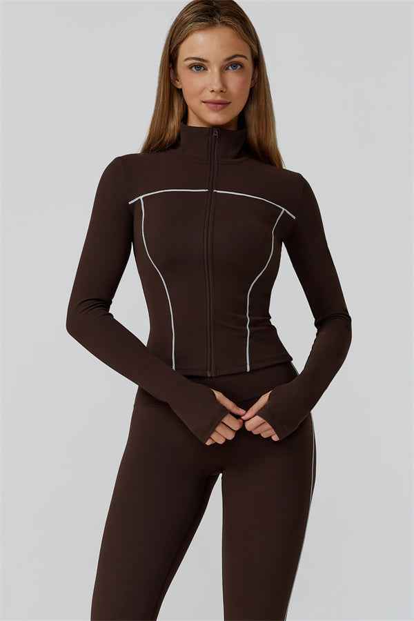 The Venus Zip Top Leggings 2-Piece Set