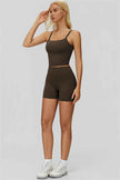 The Fyra Crop Tank Shorts 2-Piece Set