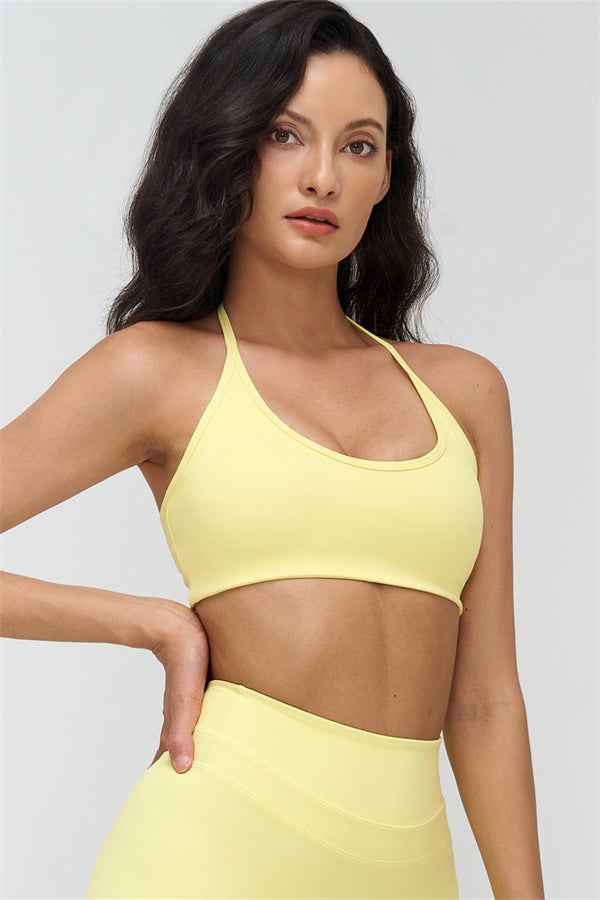 The Stride Halter Sports Bra