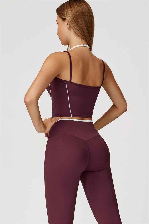 The Radiant Crop Top Leggings 2-Piece Set