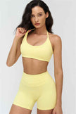The Stride Halter Sports Bra