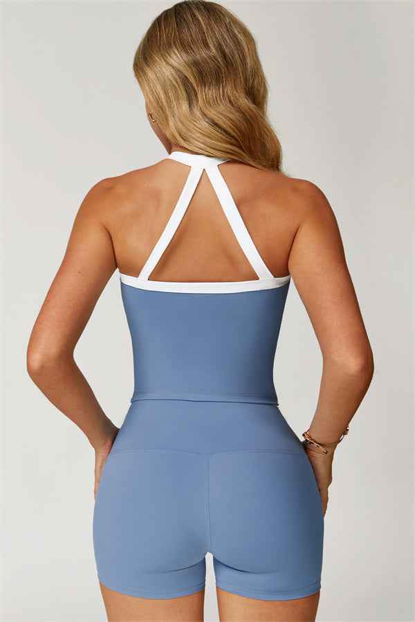 The Quest Cross Back Crop Top