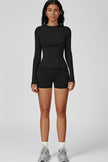The Oasis Long Sleeve T-shirt Shorts 2-Piece Set