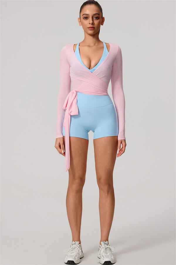 The Lively Long Sleeve Crop Top