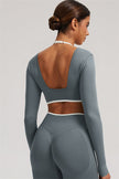 The Elevate Long Sleeve Crop top