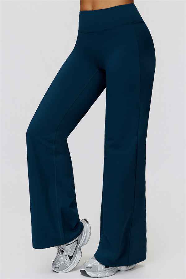 The FemmeFit Zip Jacket Straight Leg Pants 2-Piece Set