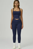 The Flourish Crop Tank Leggings 2-Piece Set