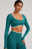 The Elevate Long Sleeve Crop top