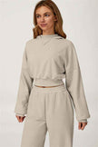 The Axis Crop Hoodie
