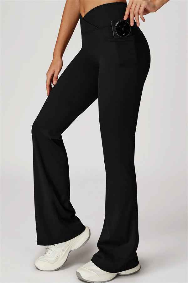 The Propel Crop Top Flared Leggings 2-Piece Set