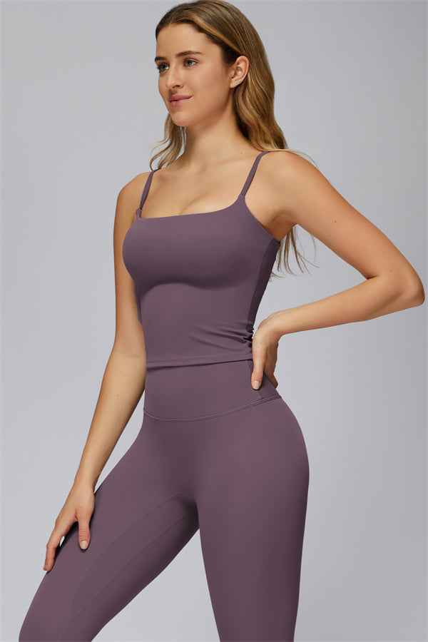 The FlexCore Crop Tank Capri Leggings 2-Piece Set
