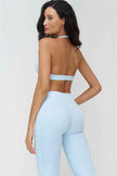 The BoldFit Sports Bra Flared Leggings 2-Piece Set