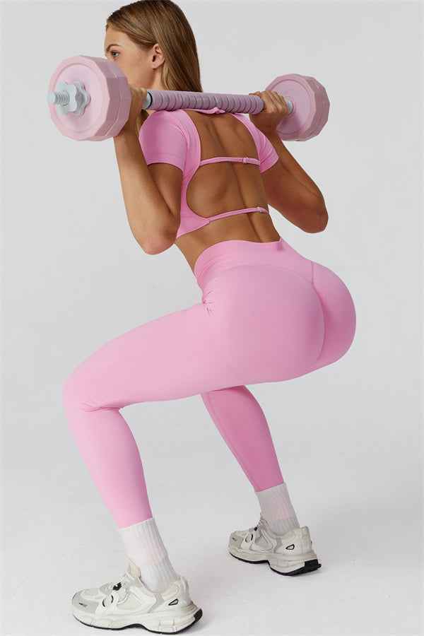 The Reign Crop Top Leggings 2-Piece Set