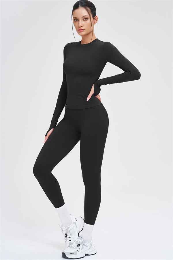 The Whim Long Sleeve T-shirt Leggings 2-Piece Set