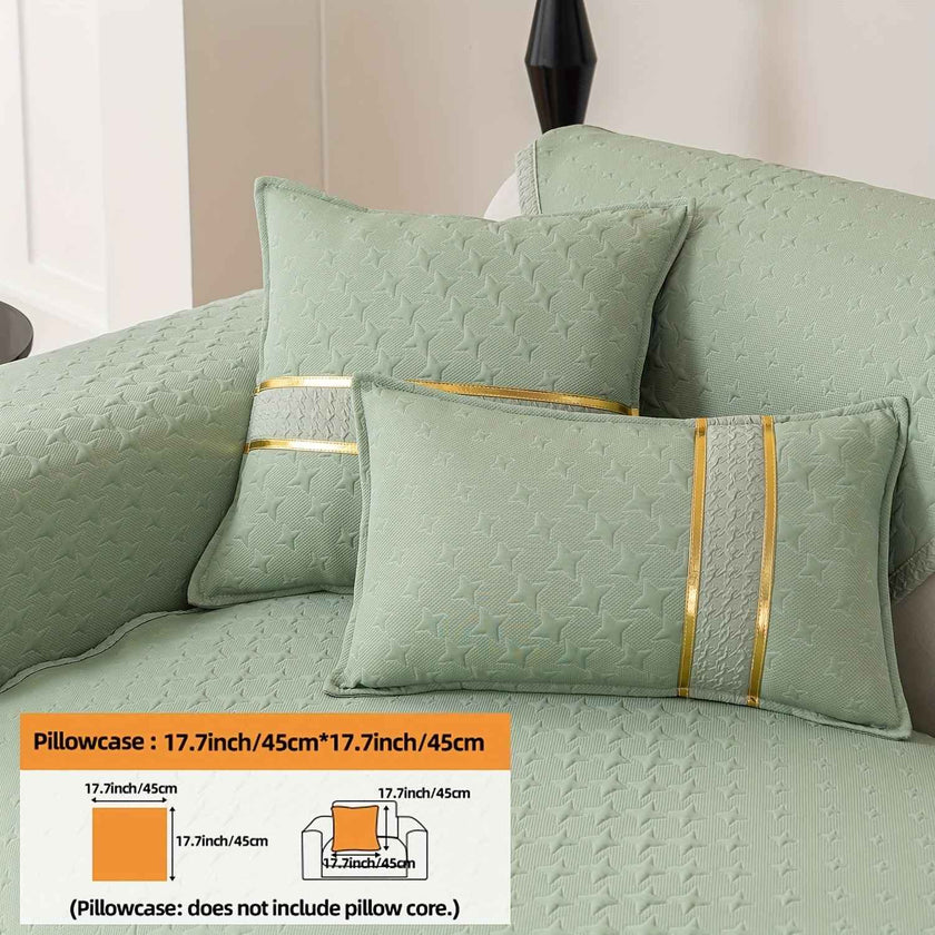 Summer Cooling Silk Non-slip Sofa Cover- Couch Cover for Dogs