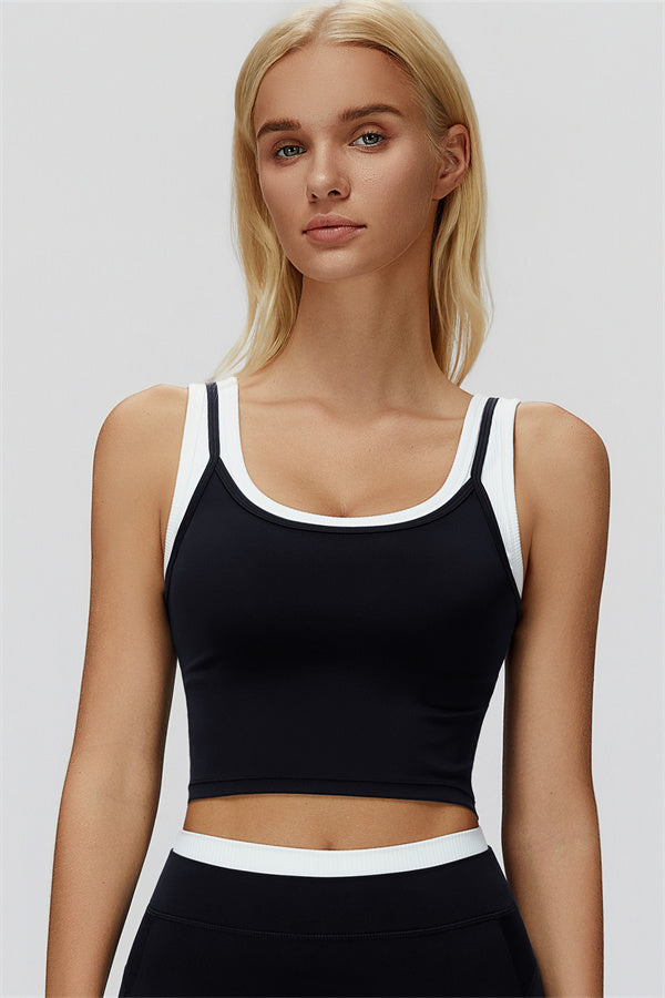 The Canyon Crop Tank Shorts 2-Piece Set