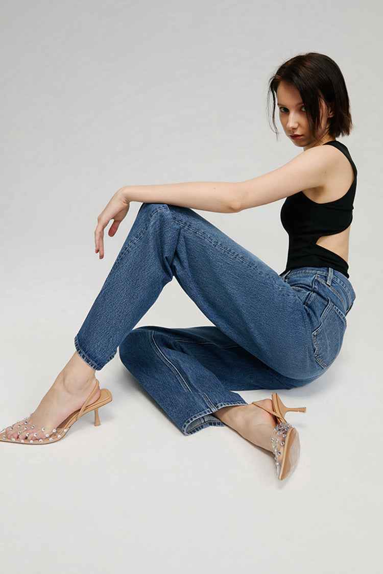 Moon Curve Jeans HJ031