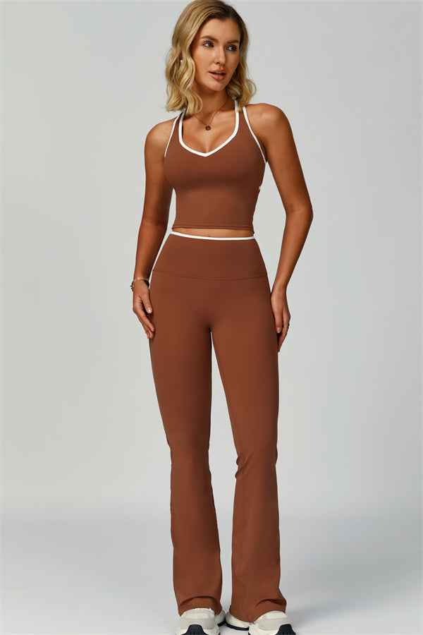 The Quest Tank Flared Leggings 2-Piece Set