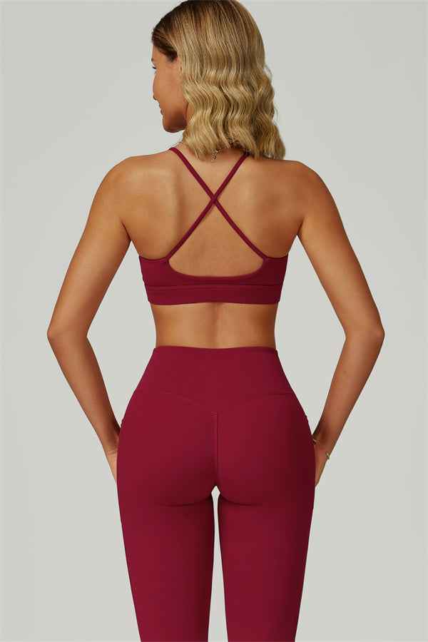 The Flourish Sports Bra Flared Leggings 2-Piece Set