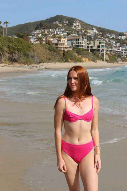 Lily Bikini Top - Pitaya