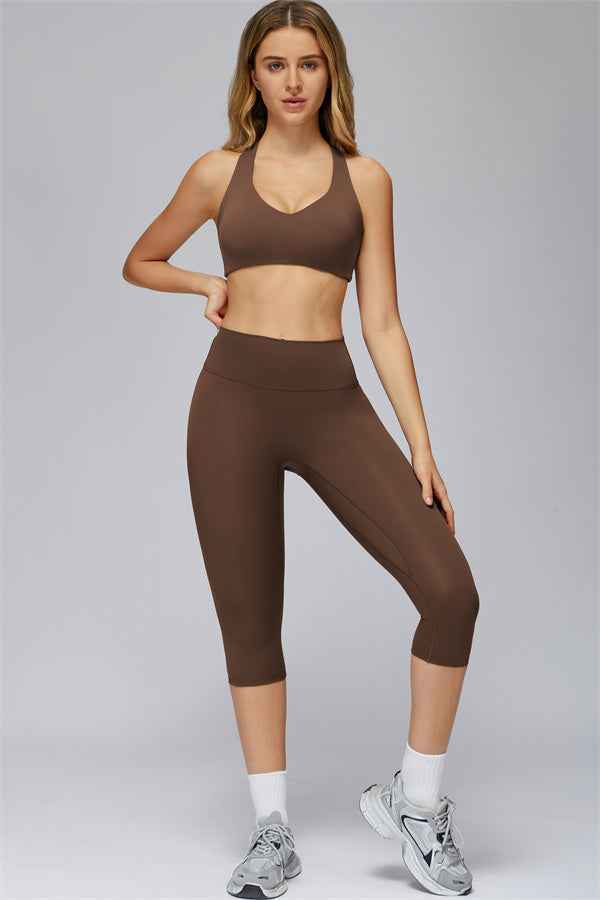 The FlexCore Capri Leggings