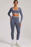 The Elevate New Long Sleeve Crop top