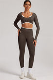 The Elevate Long Sleeve Crop top