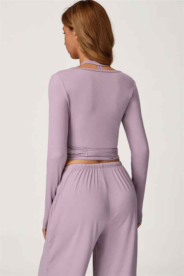 The Sprint Long Sleeve Crop Top