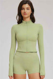 The Sizzle Zip Jacket Shorts 2-Piece Set