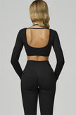The Prime Long Sleeve Crop Top Leggings 2-Piece Set