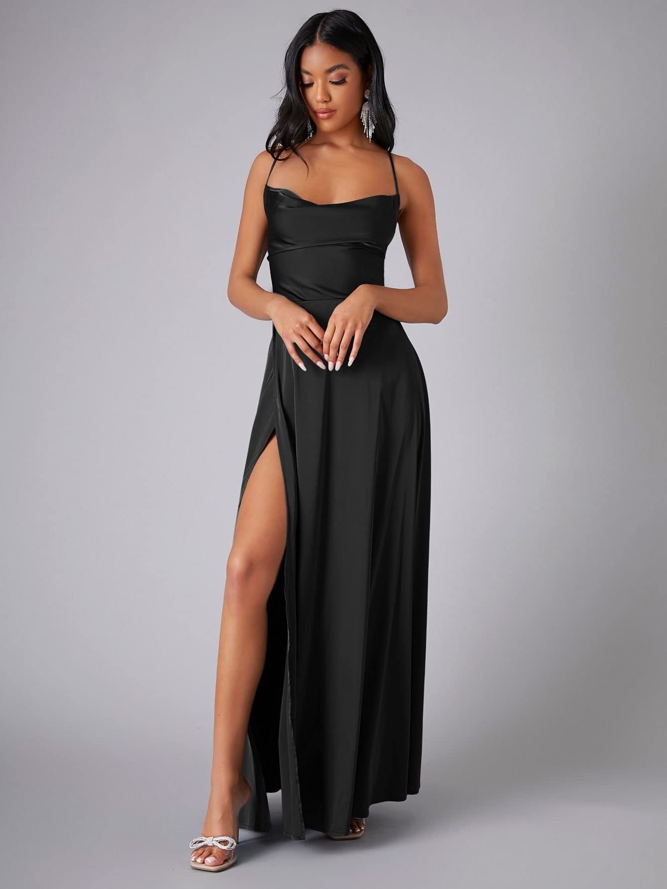 Sexy Slimming Slim Fit Backless Waist-tight Dress