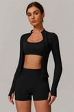 The Nova Luxe Jacket Shorts 2-Piece Set