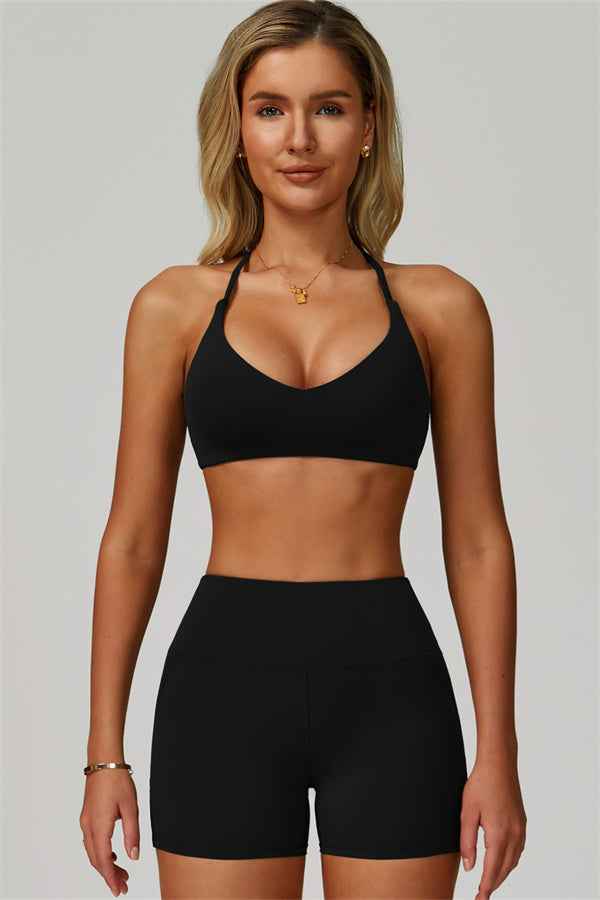 The Bold Cross Back Sports Bra