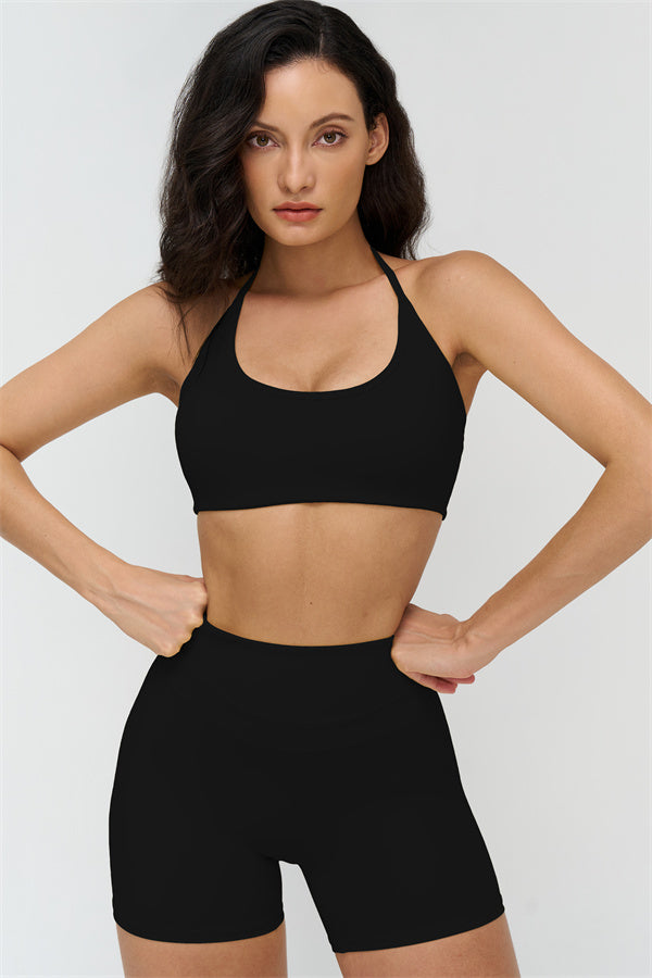 The Stride Halter Sports Bra