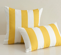2 size options Stripes/Waving Outdoor Waterproof Pillow (With Insert) waterproof outdoor throw pillow, great for your outdoor furniture