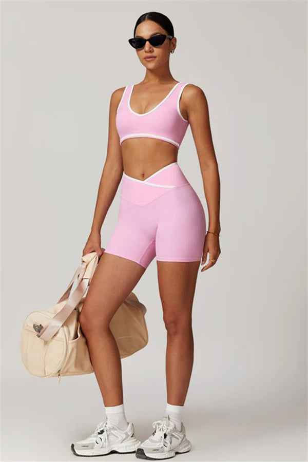 The Stamina Sports Bra Shorts 2-Piece Set