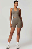 The Delight Halter Top Shorts 2-Piece Set