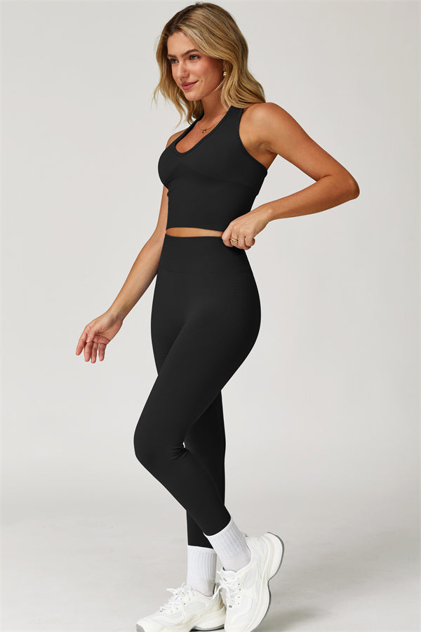 The Delight Jacket Sports Bra Leggings 3-Piece Set