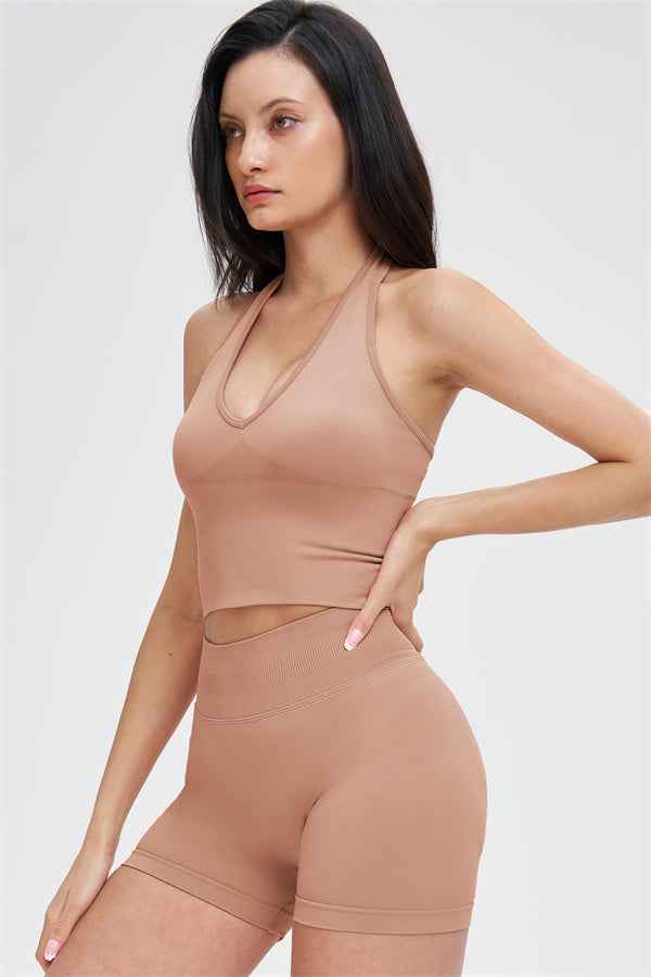 The Whim Sports Bra Shorts 2-Piece Set