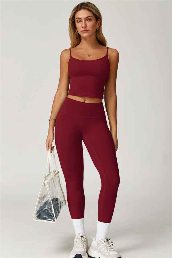 The Agile Crop Top Leggings 2-Piece Set